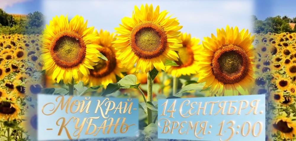Мой край — Кубань»: история, природа, викторина — приходите 14 сентября! (12+)